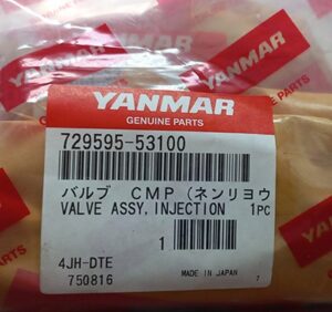 Conjunto de válvula de inyección de combustible YM714650-53100 YM71465053100